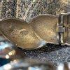 Givenchy chunky silver tone modernist bracelet - The Hirst Collection
