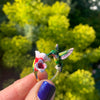 Hummingbird Ring Enamel Bill Skinner - The Hirst Collection