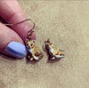 Baby Fox drop Earrings by AndMary - The Hirst Collection
