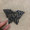 Large statement amber butterfly brooch by Cristobal - The Hirst Collection