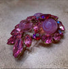 Regency Pink Stone brooch - The Hirst Collection