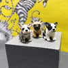 French Bull Dog Pendant Black and White - The Hirst Collection