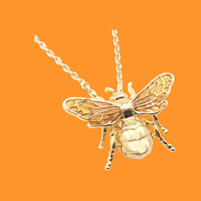 Queen Bee Pendant necklace by Bill Skinner - The Hirst Collection