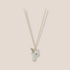 Porcelaine Unicorn Rainbow Necklace by And Mary - The Hirst Collection