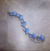 Icy blue vintage bracelet by Jomaz - The Hirst Collection
