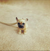 Brown French Bull Dog Pendant by And Mary - The Hirst Collection