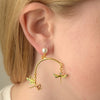 Dancing Dragonfly drop earrings by Bill Skinner - The Hirst Collection