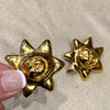 Christian Lacroix Starburst sun clip on earrings - The Hirst Collection
