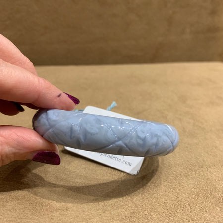 Splendette light blue  bluebell midi bangle - The Hirst Collection