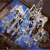 Antique Blue Glass French Chandelier - The Hirst Collection