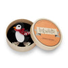 Erstwilder Pebbles on Ice Christmas Penguin Brooch - The Hirst Collection