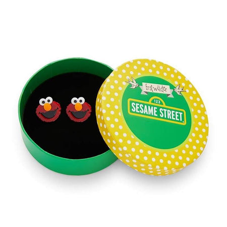 Erstwilder Sesame Street Elmo Earrings - The Hirst Collection