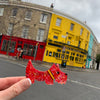 Marie Christine Pavonne red Scotty dog brooch - The Hirst Collection