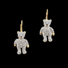 Teddy Bear Earrings by Bill Skinner - The Hirst Collection